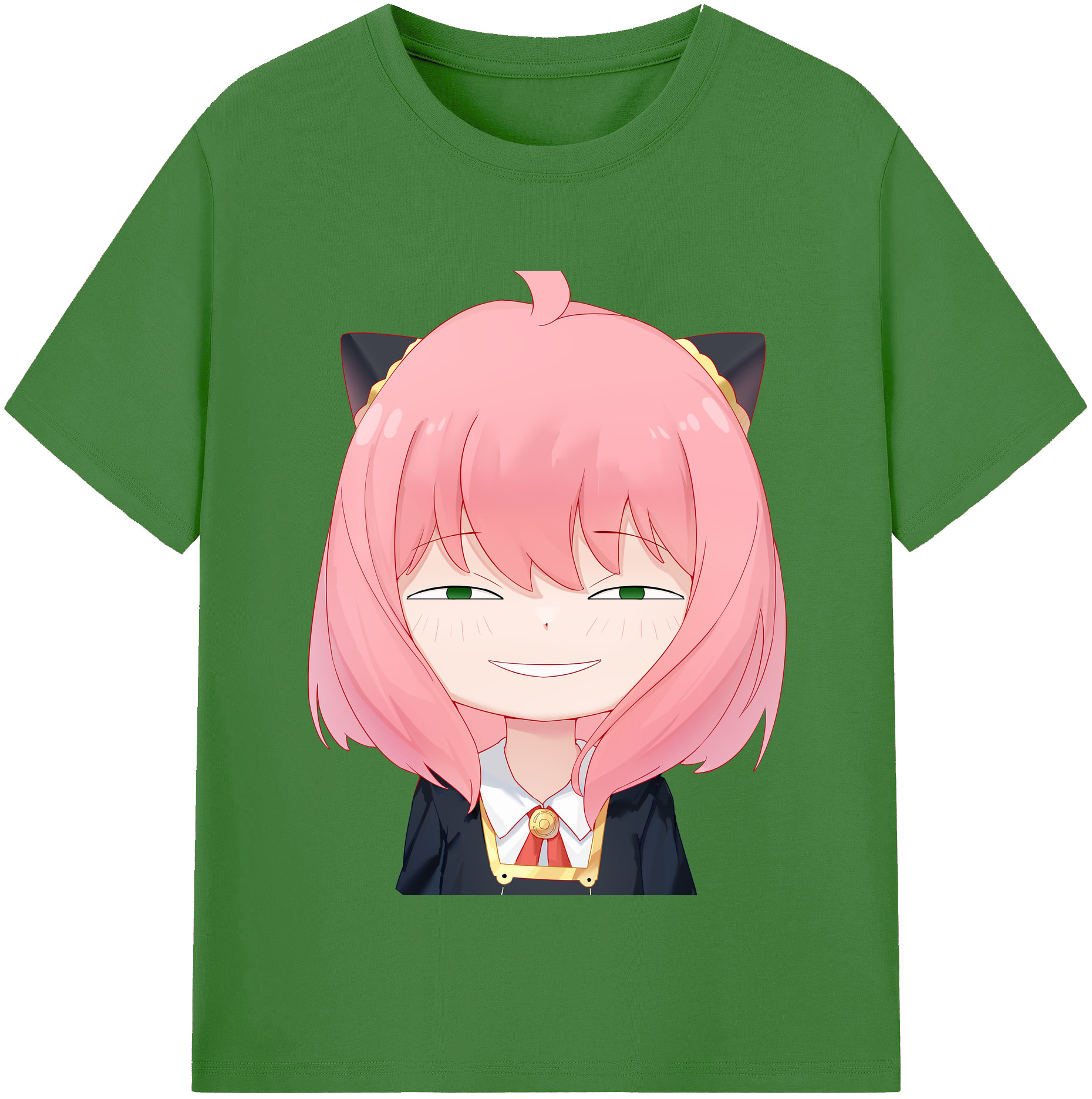 （画像用） SPY×FAMILY间谍家家酒 レディースカジュアルプリントTシャツ（綿100％）